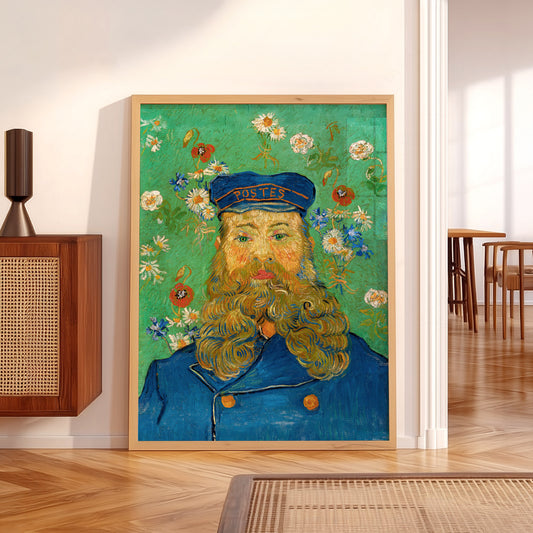 Vincent Van Gogh Portrait of Joseph Roulin Art Print – Famous Painting Wall Art — artwork preview 5