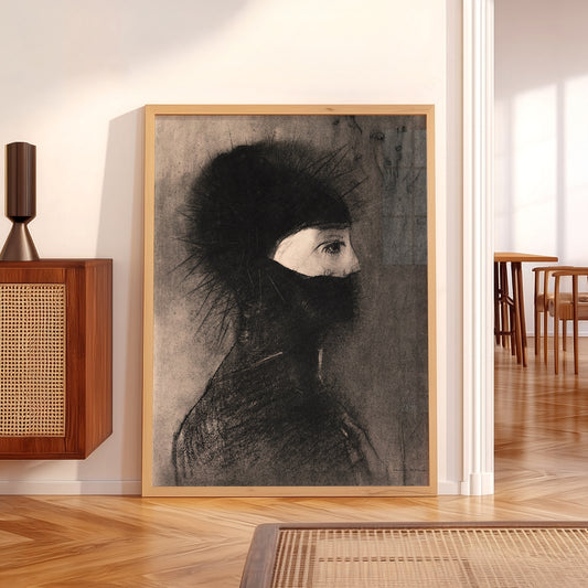 Odilon Redon Armor 1891 Art Print – Dark Symbolist Wall Poster — artwork preview 5