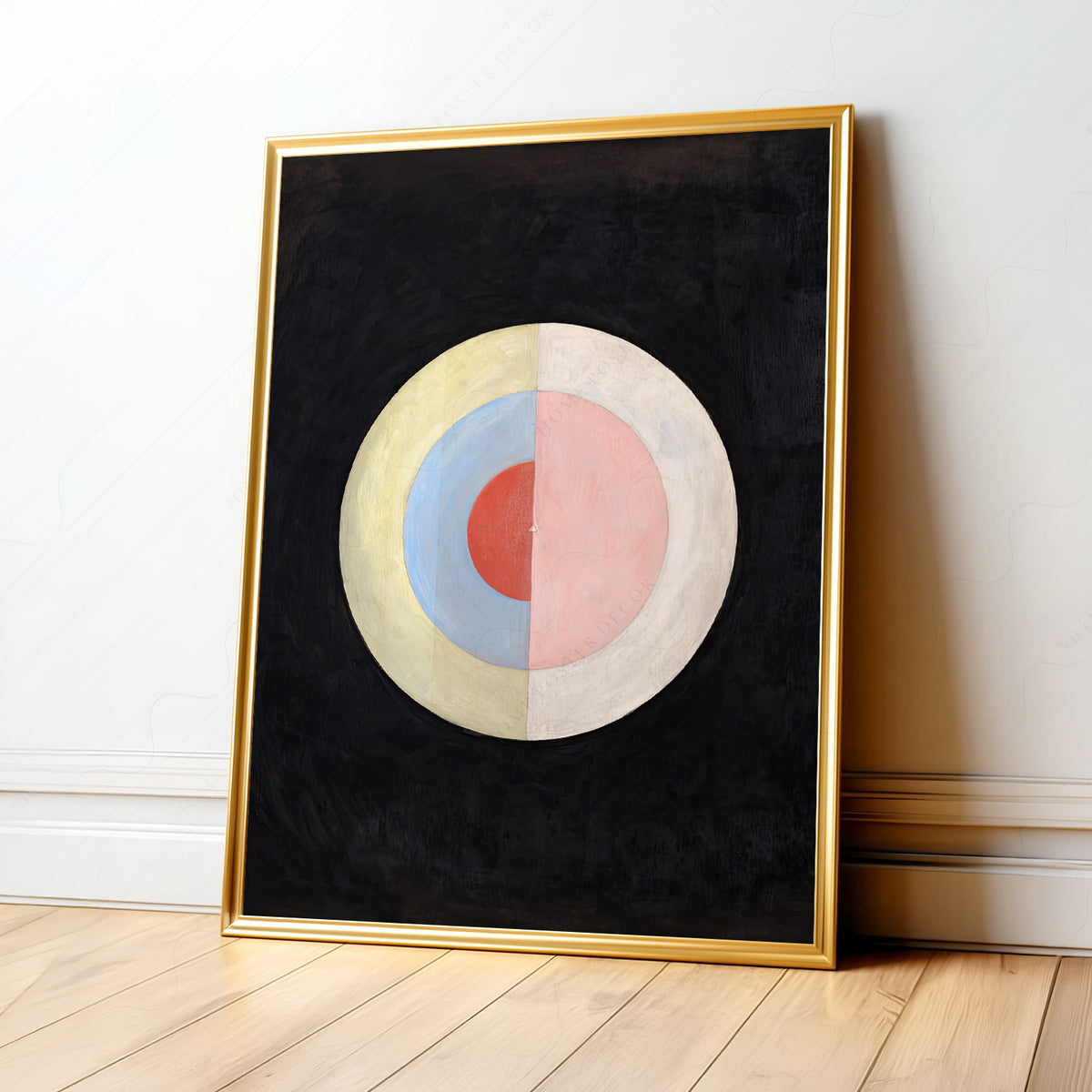 Hilma af Klint The Swan No. 16 Art Print – Abstract Geometric Poster — artwork preview 1