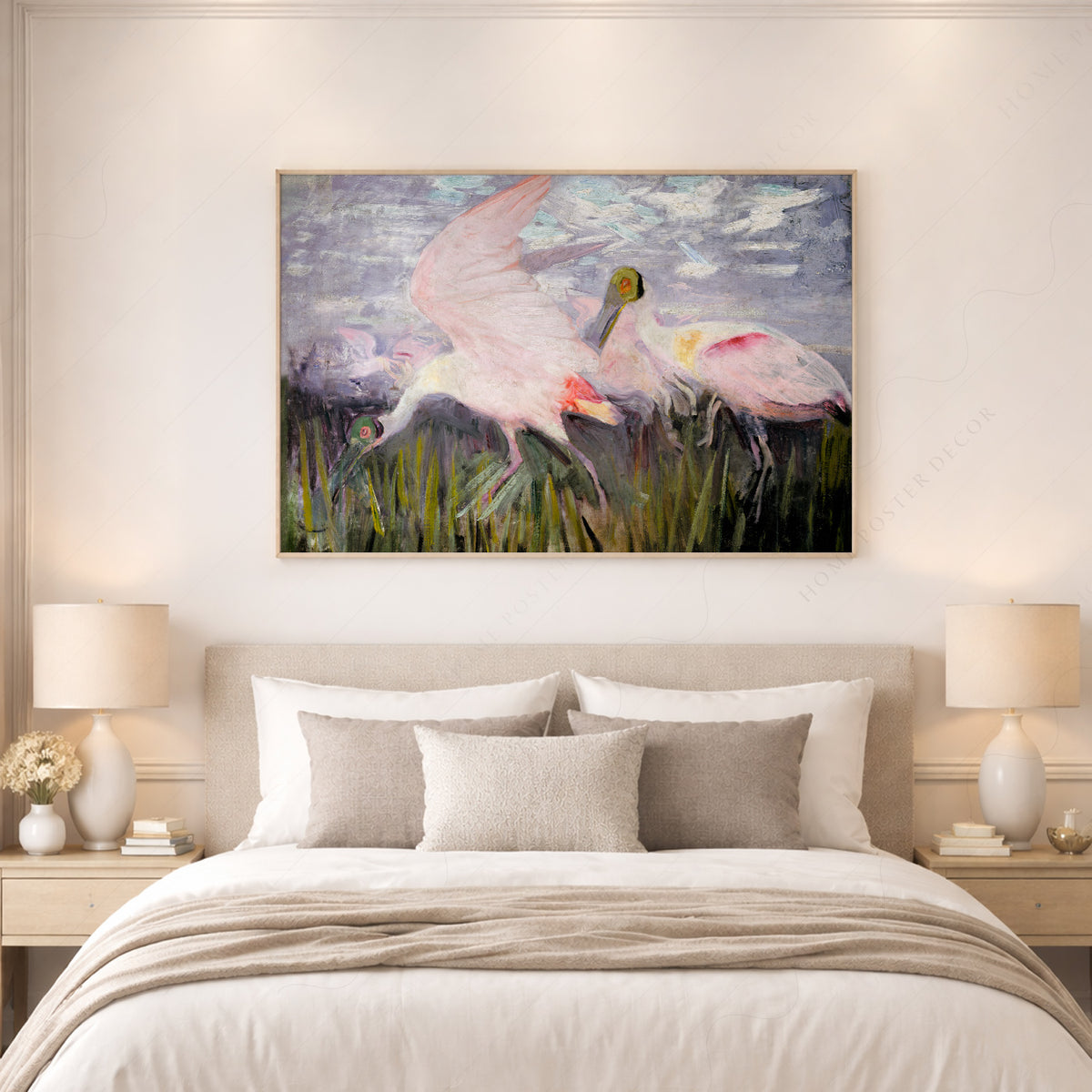 Abbott Handerson Thayer Flamingos Art Print — artwork preview 17
