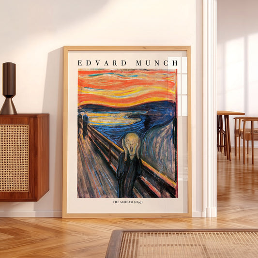 Edvard Munch The Scream Art Print – Expressionist Wall Art Poster – 51-01 — artwork preview 5