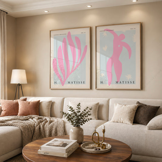 Henri Matisse Papiers Découpés Set of 2 Prints – Modern Wall Art – 01-10 — artwork preview 12