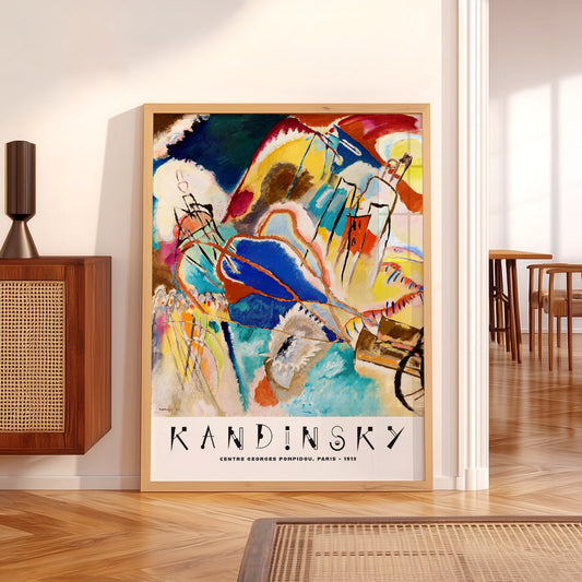 Wassily Kandinsky Improvisation 1913 Art Print – Abstract Wall Poster – 35-02 — artwork preview 5