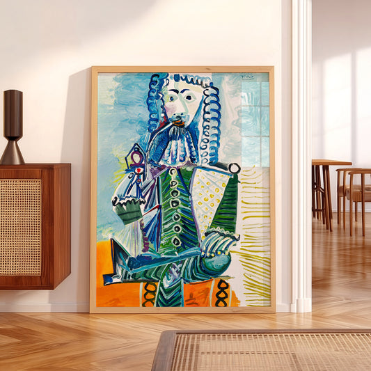 Pablo Picasso Mousquetaire à la Pipe Art Print – Cubist Wall Decor — artwork preview 5