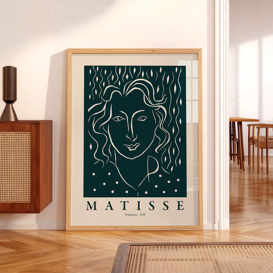 Henri Matisse Primavera 1938 Art Print – Modern Portrait Wall Decor — artwork preview 5