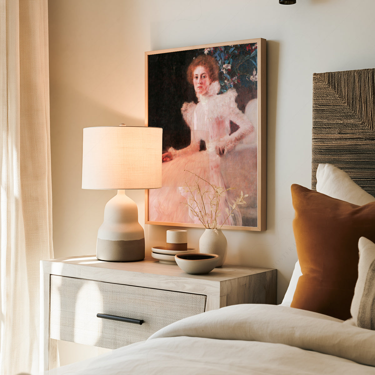 Gustav Klimt Portrait of Sonja Knips Art Print — artwork preview 19