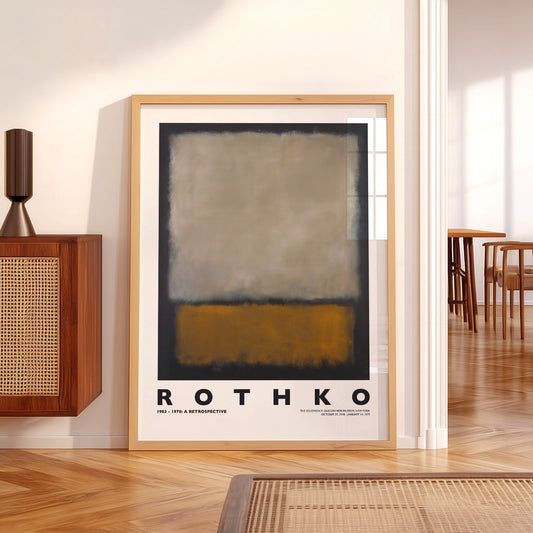 Mark Rothko Untitled Abstract Art Print – Color Field Wall Poster — artwork preview 5