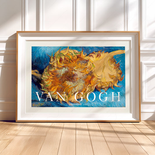 Vincent Van Gogh Sunflowers 1887 Art Print – Famous Painting Wall Art — artwork preview 5