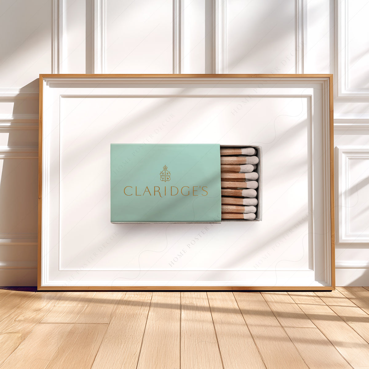 Claridge's Matchbox Art Print — artwork preview 5