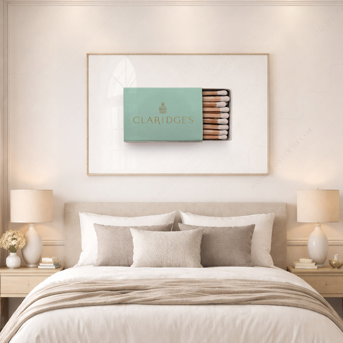 Claridge's Matchbox Art Print — artwork preview 17
