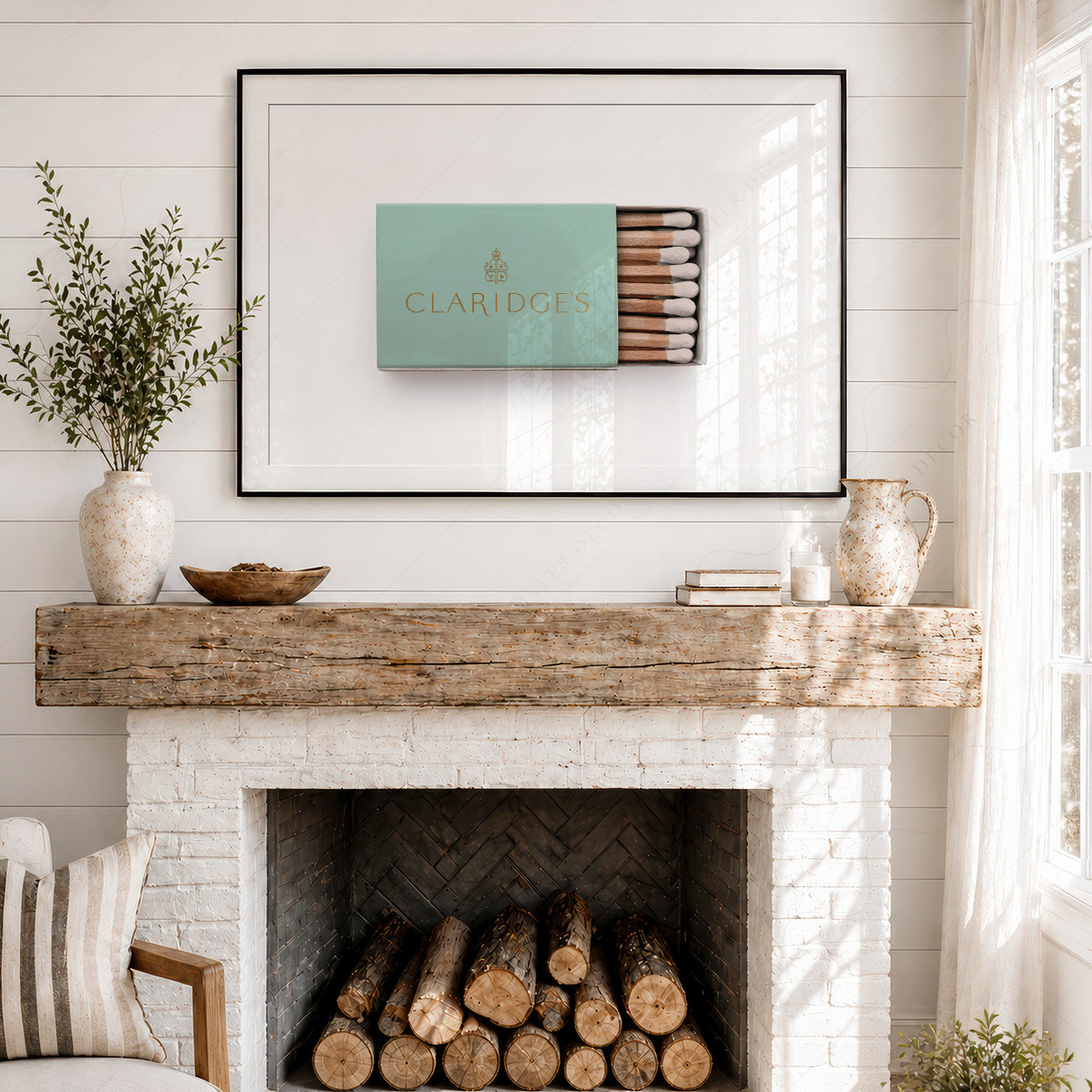 Claridge's Matchbox Art Print — artwork preview 18