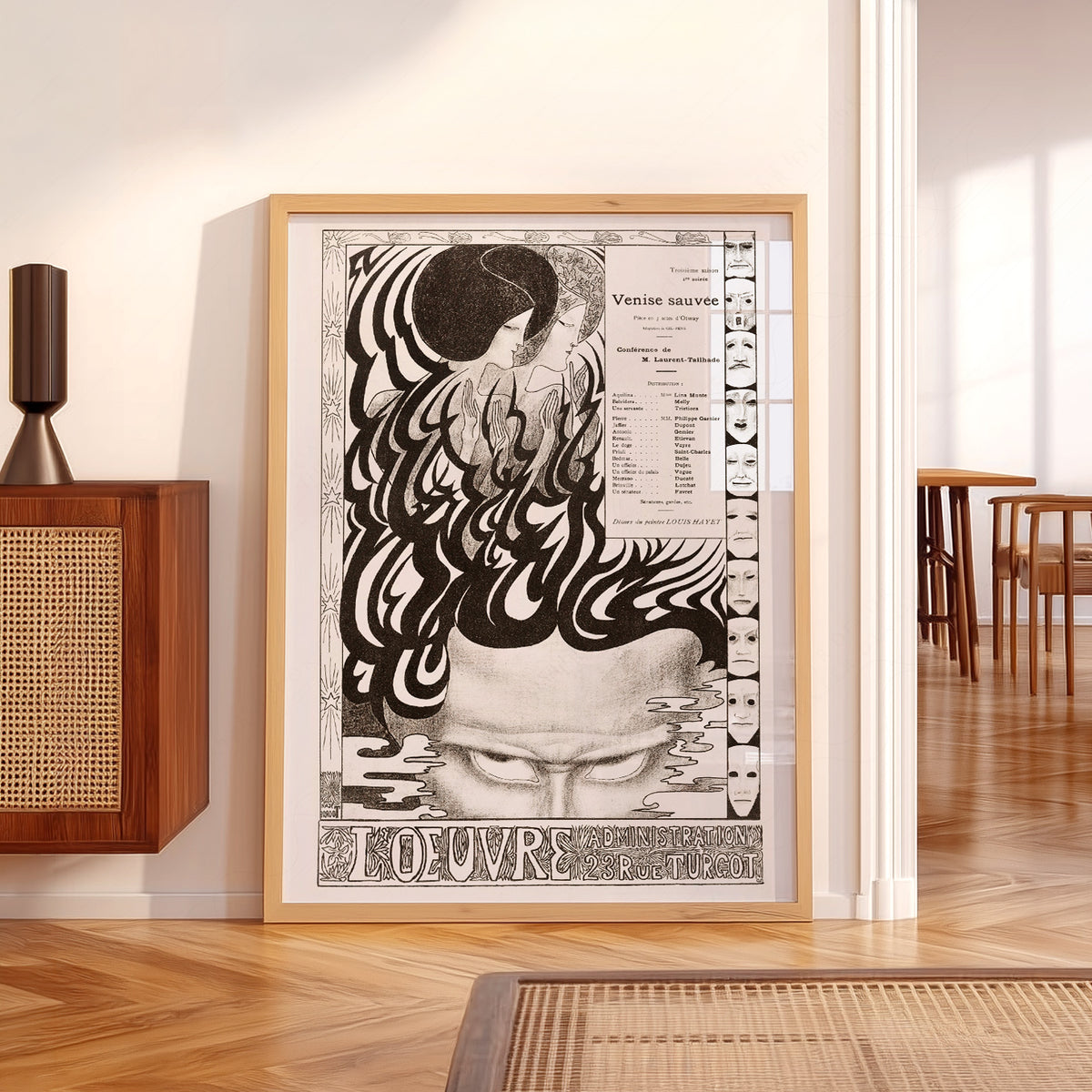 Jan Toorop Flowing Lines Exhibition Poster Art Print — artwork preview 5