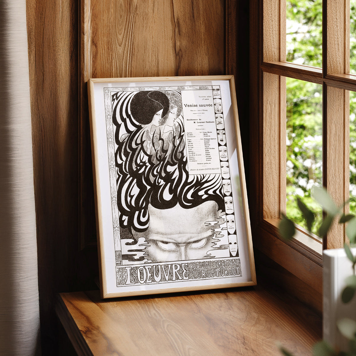 Jan Toorop Flowing Lines Exhibition Poster Art Print — artwork preview 7