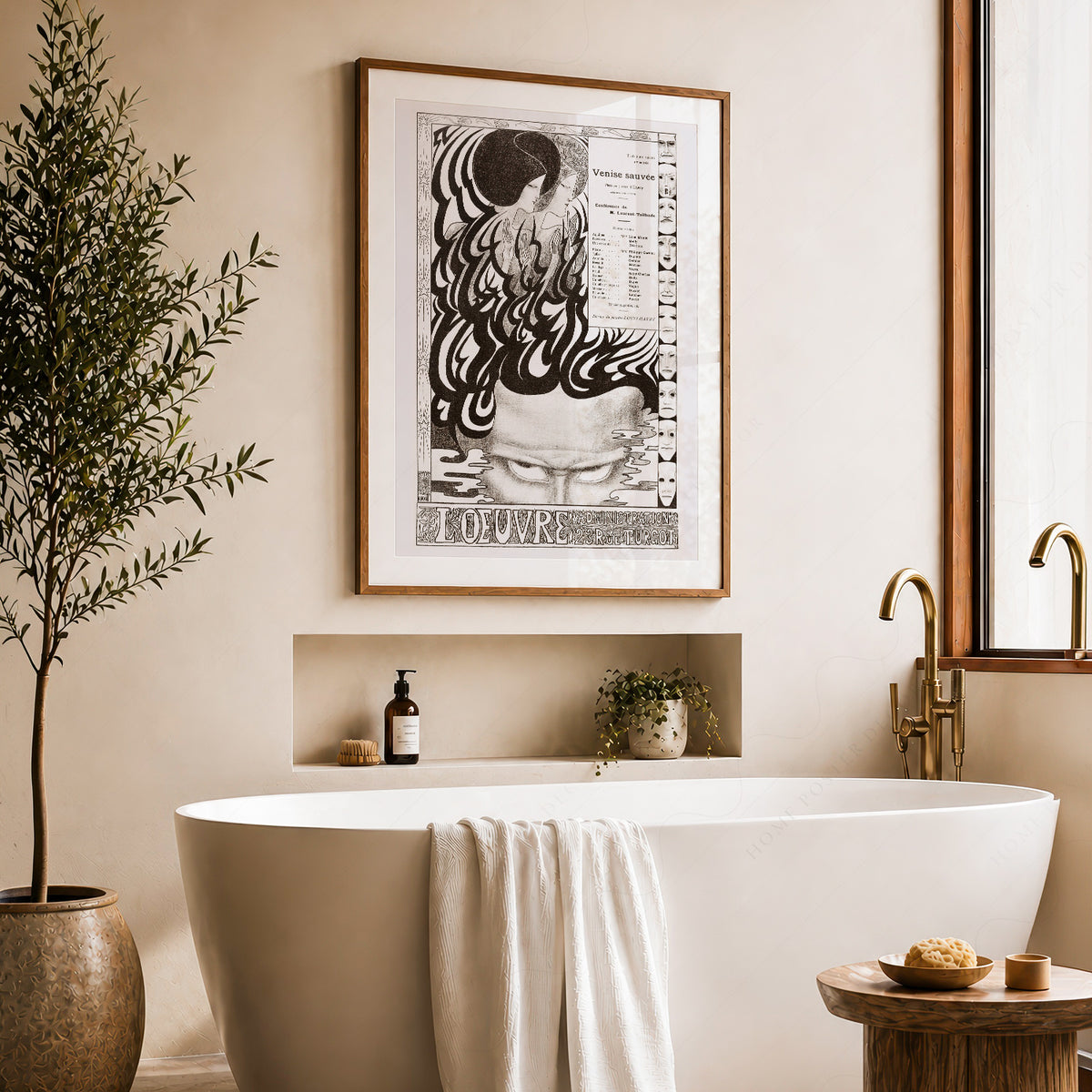 Jan Toorop Flowing Lines Exhibition Poster Art Print — artwork preview 22