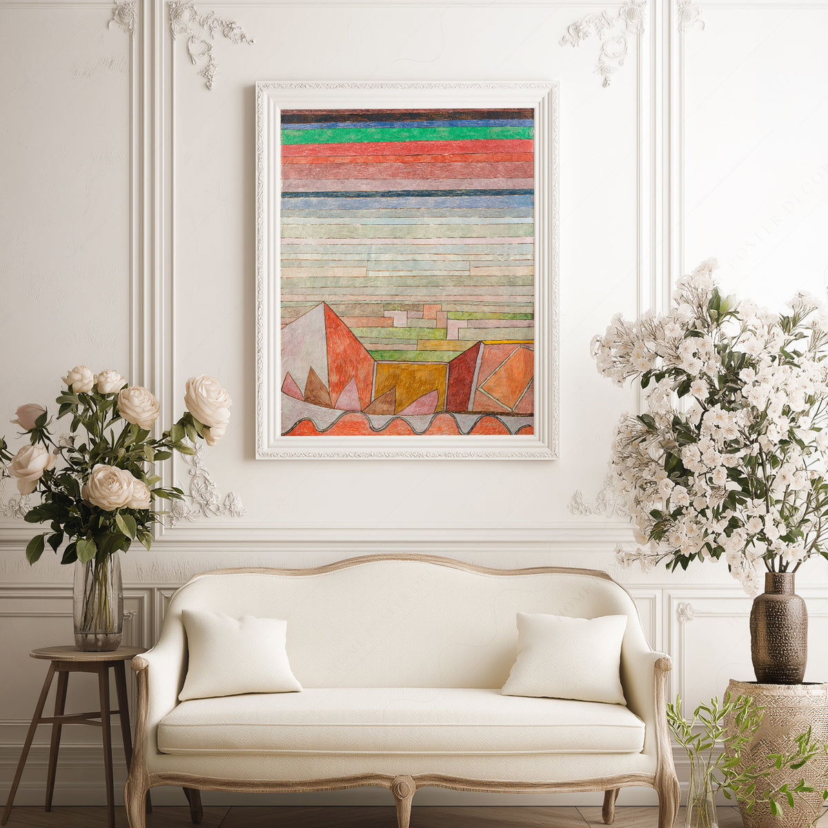 Paul Klee View into the Fertile Country Art Print — artwork preview 17