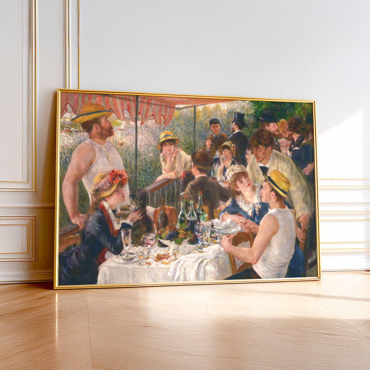 Pierre-Auguste Renoir Luncheon of the Boating Party Art Print — artwork preview 1