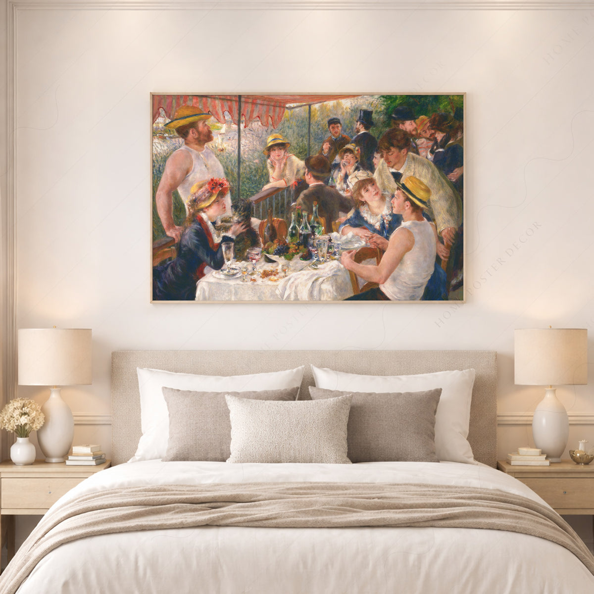 Pierre-Auguste Renoir Luncheon of the Boating Party Art Print — artwork preview 17
