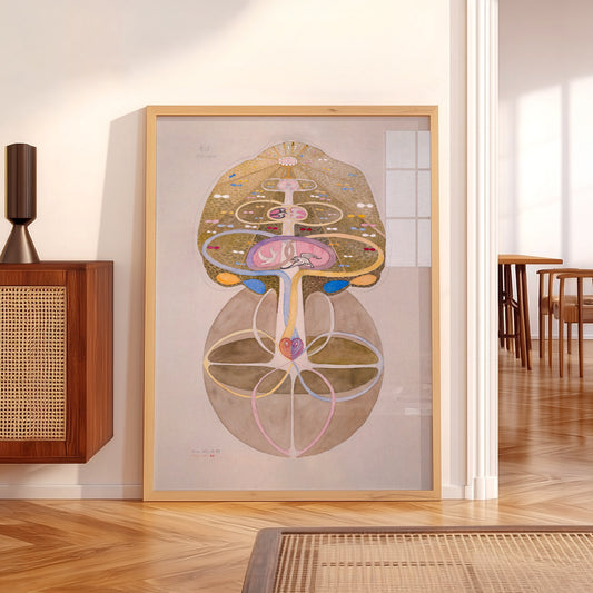 Hilma af Klint Tree of Knowledge Print – Mystical Abstract Wall Art — artwork preview 5