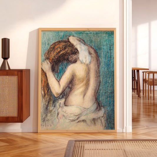 Edgar Degas Woman Drying Her Hair Art Print — artwork preview 5