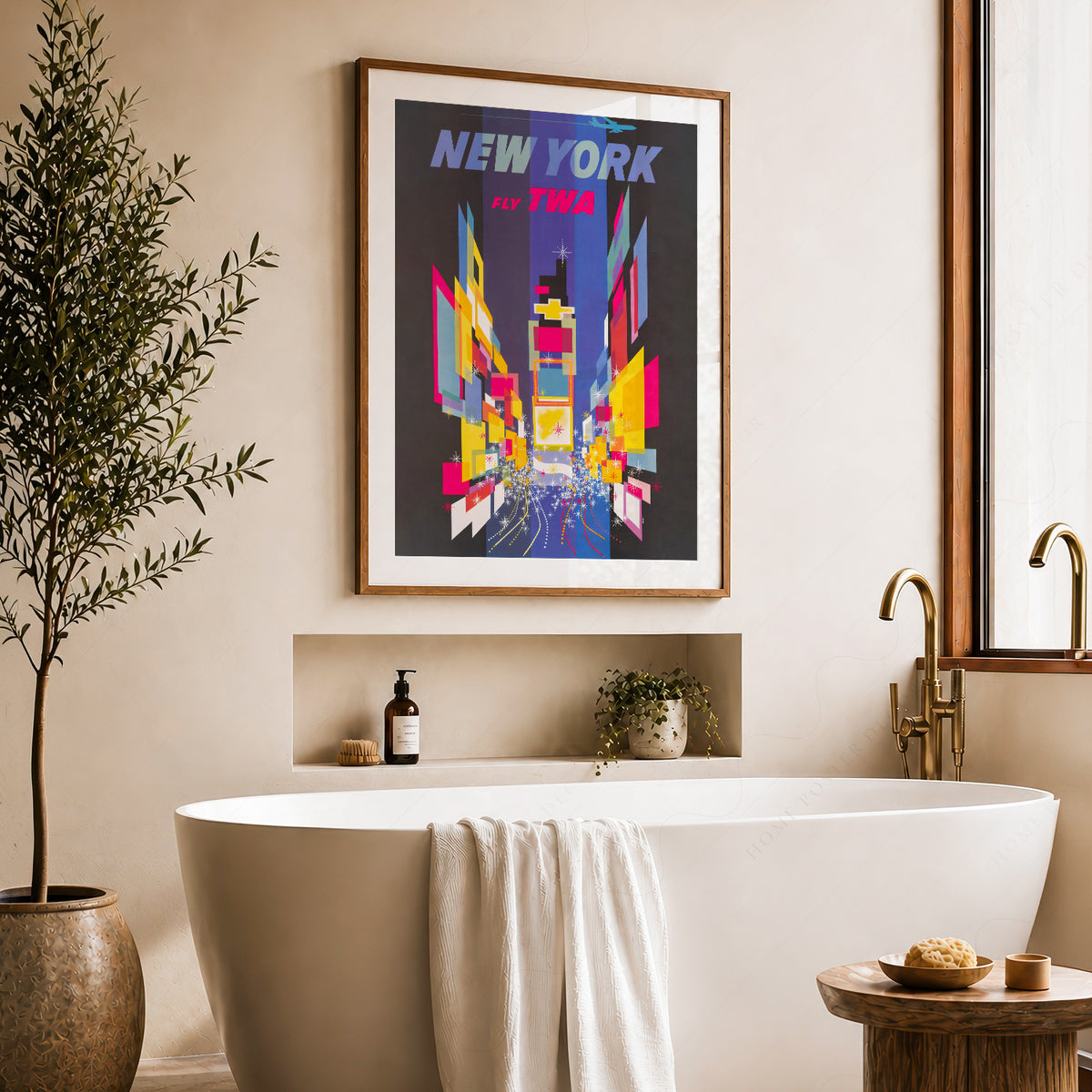 David Klein New York Travel Poster Art Print — artwork preview 22