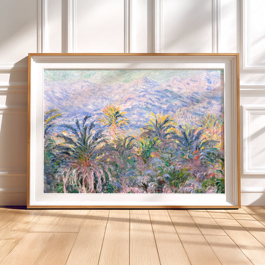 Claude Monet, Palm Trees at Bordighera Art Print – Museum Art Print — artwork preview 5