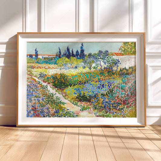Vincent van Gogh Garden at Arles Art Print – Famous Painting Wall Decor — artwork preview 5