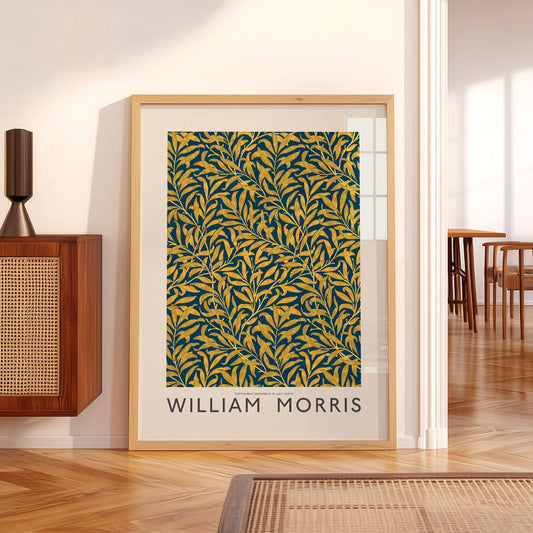 William Morris Willow Bough Art Print – Arts & Crafts Botanical Poster — artwork preview 5