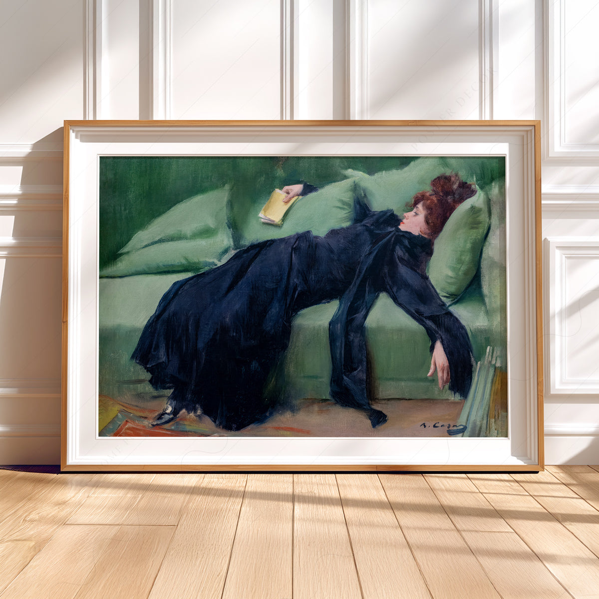 Ramon Casas Decadent Young Woman After the Dance Print – Belle Époque Art — artwork preview 5