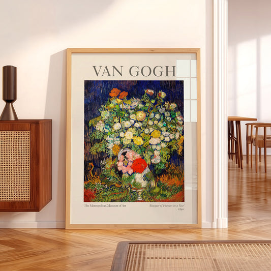Van Gogh Bouquet of Flowers in a Vase Art Print – Floral Wall Decor — artwork preview 5