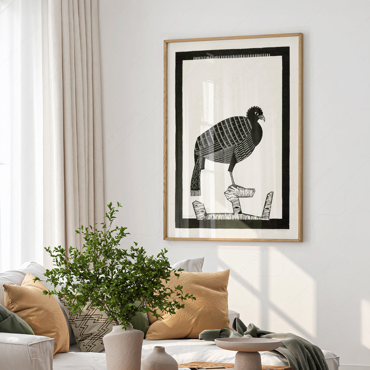 Samuel Jessurun de Mesquita Bird on a Branch Art Print — artwork preview 6