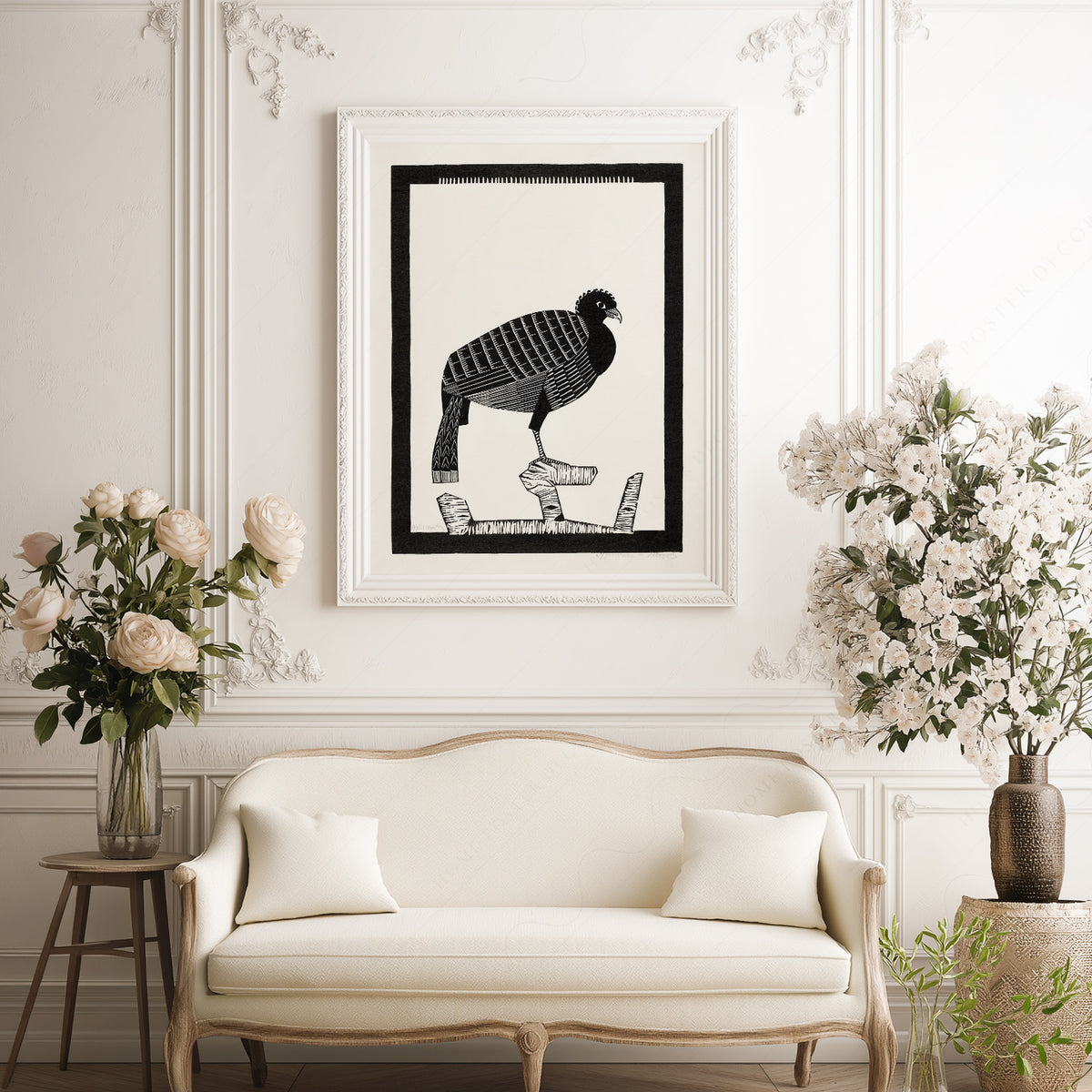 Samuel Jessurun de Mesquita Bird on a Branch Art Print — artwork preview 17