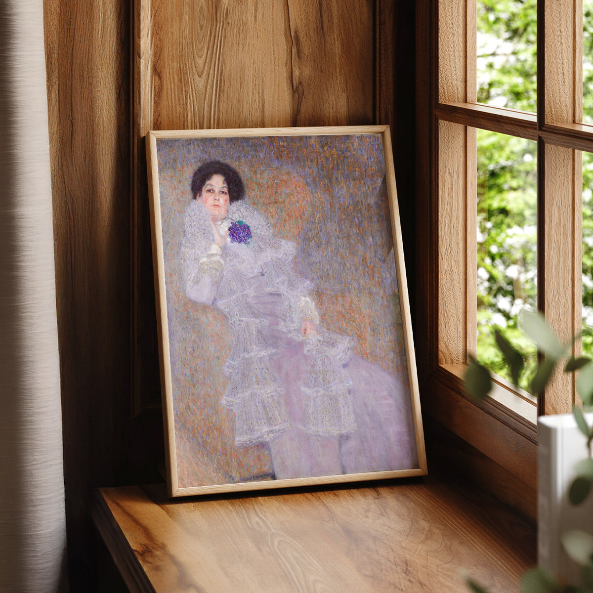 Gustav Klimt Portrait of Marie Henneberg Art Print — artwork preview 7