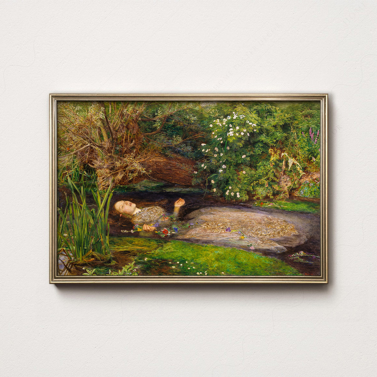 Ophelia Art Print — artwork preview 7