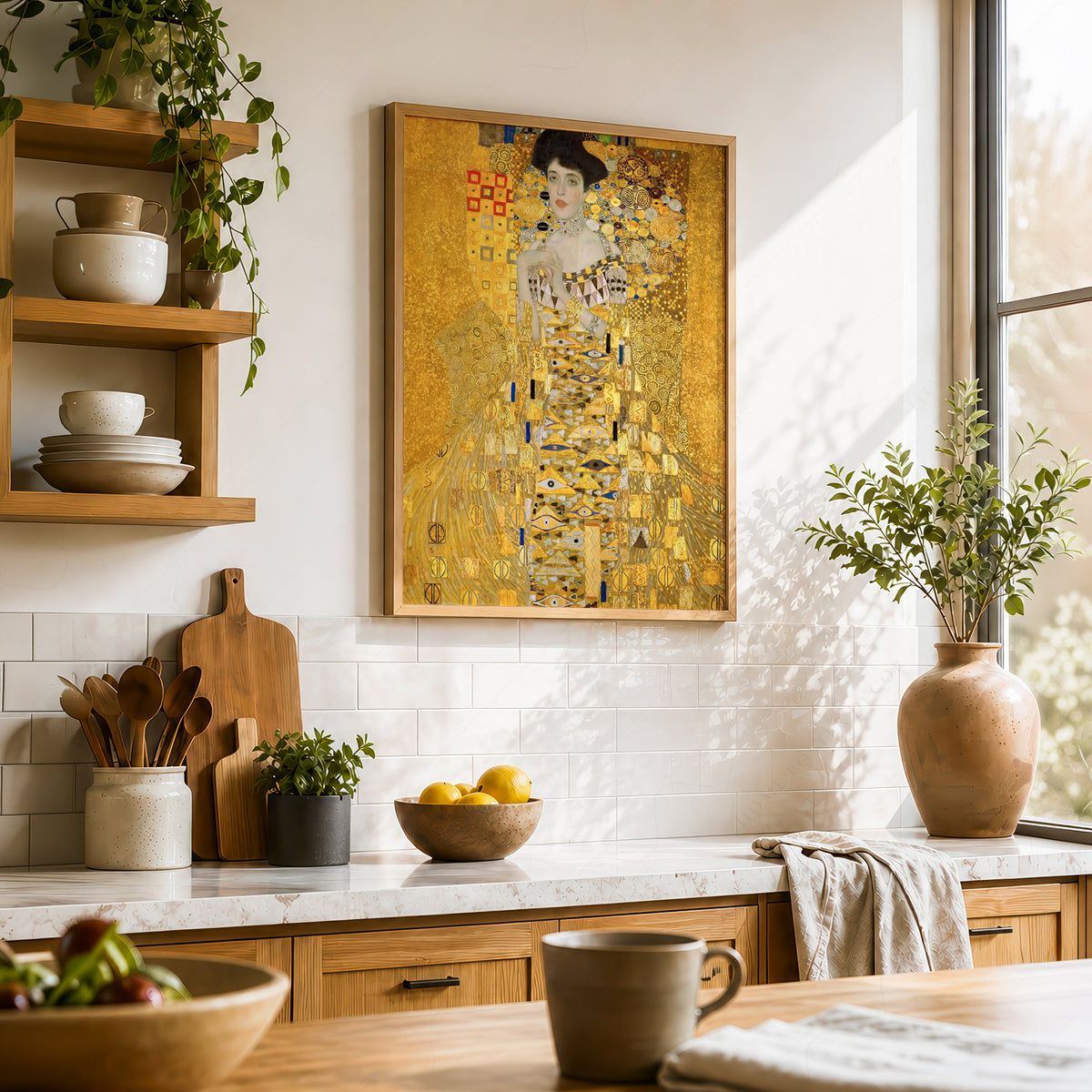 Gustav Klimt Portrait of Adele Bloch-Bauer Art Print — artwork preview 23