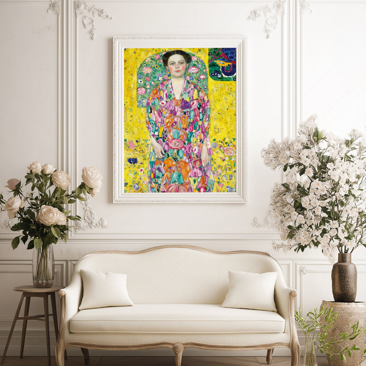Gustav Klimt Portrait of Eugenia Primavesi Art Print — artwork preview 17
