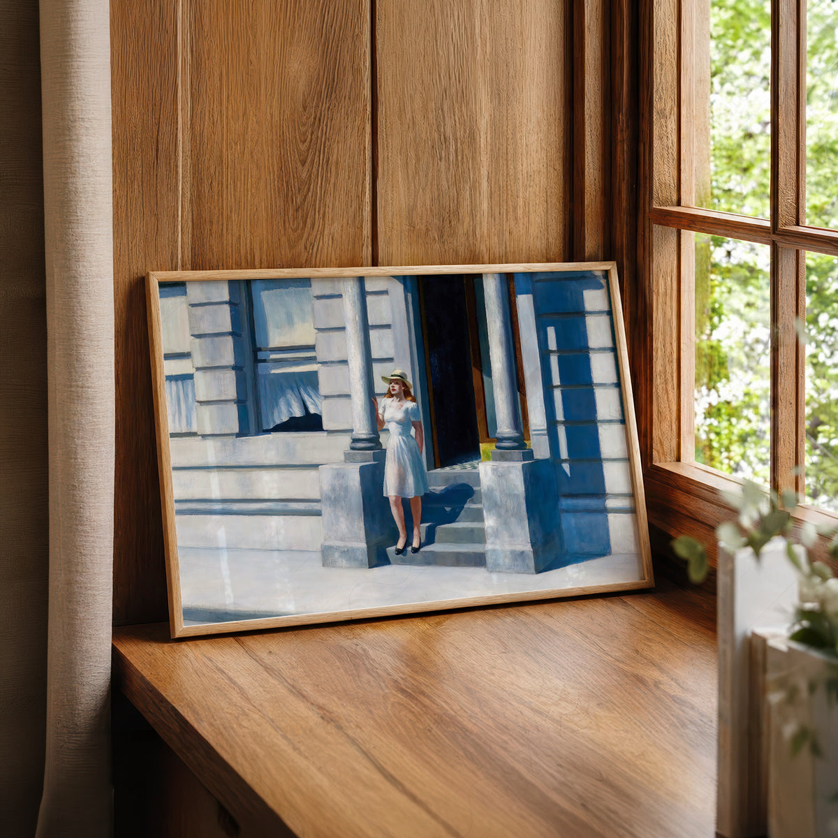 Edward Hopper Summertime Art Print – American Realism Wall Poster — artwork preview 22