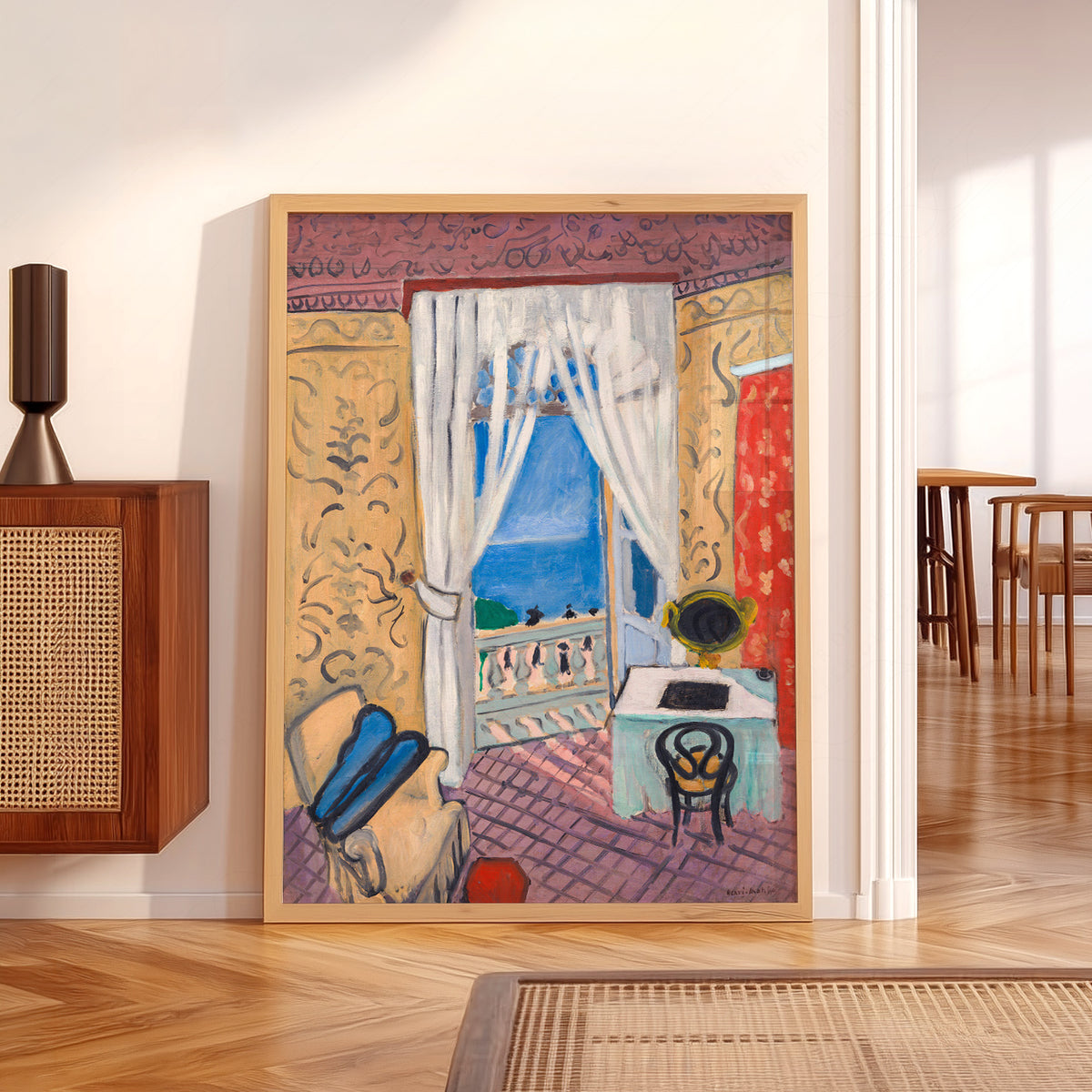 Henri Matisse Interior with a Violin Case Art Print — artwork preview 5