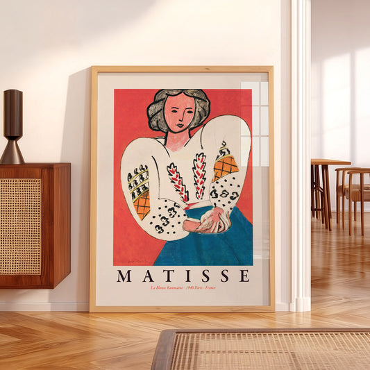 Henri Matisse La Blouse Roumaine Art Print – Colorful Modern Poster — artwork preview 5