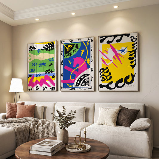 Henri Matisse Gallery Wall Set of 3 Prints – 01-16 — artwork preview 7