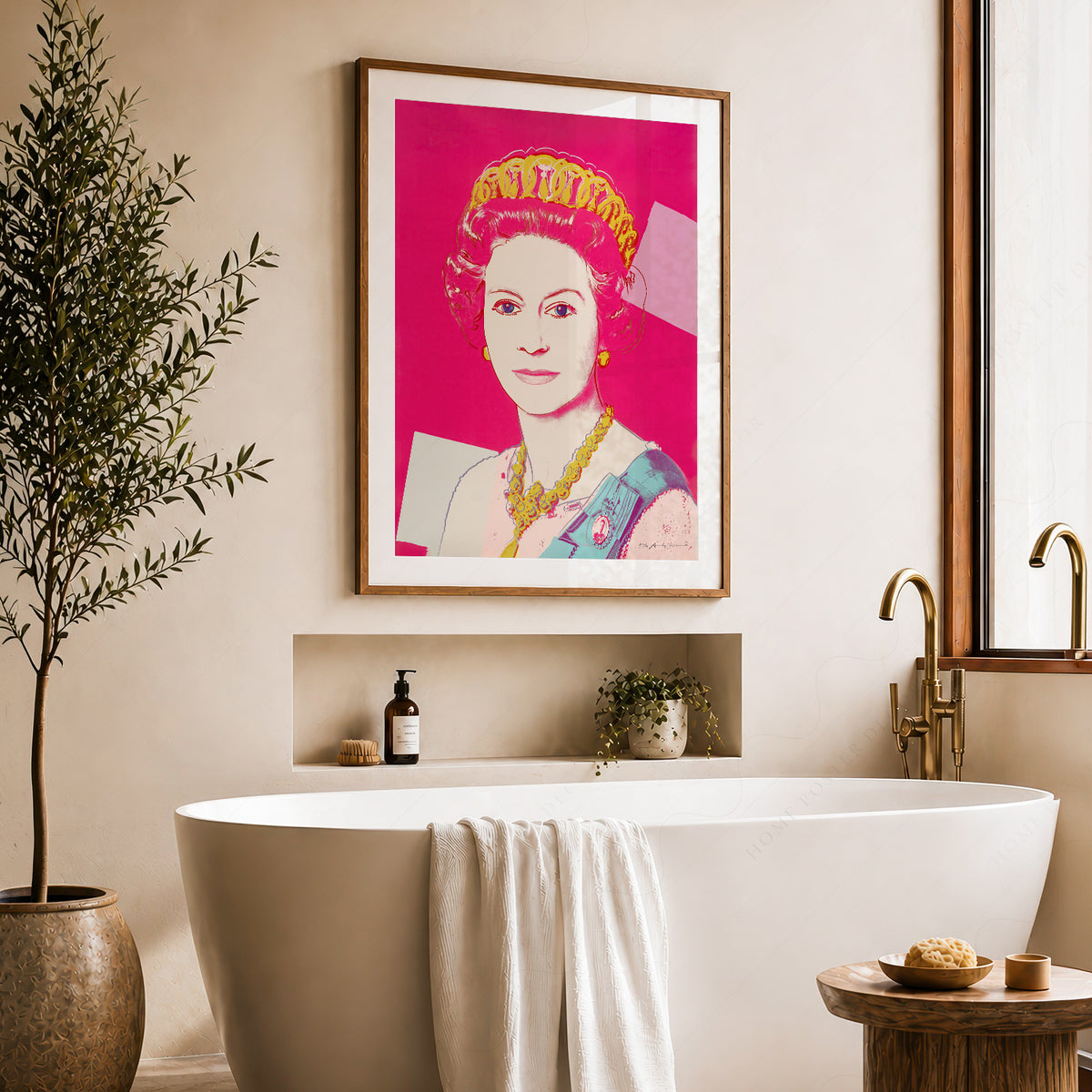 Andy Warhol Queen Elizabeth II Pop Art Print – Bold Modern Wall Art — artwork preview 22