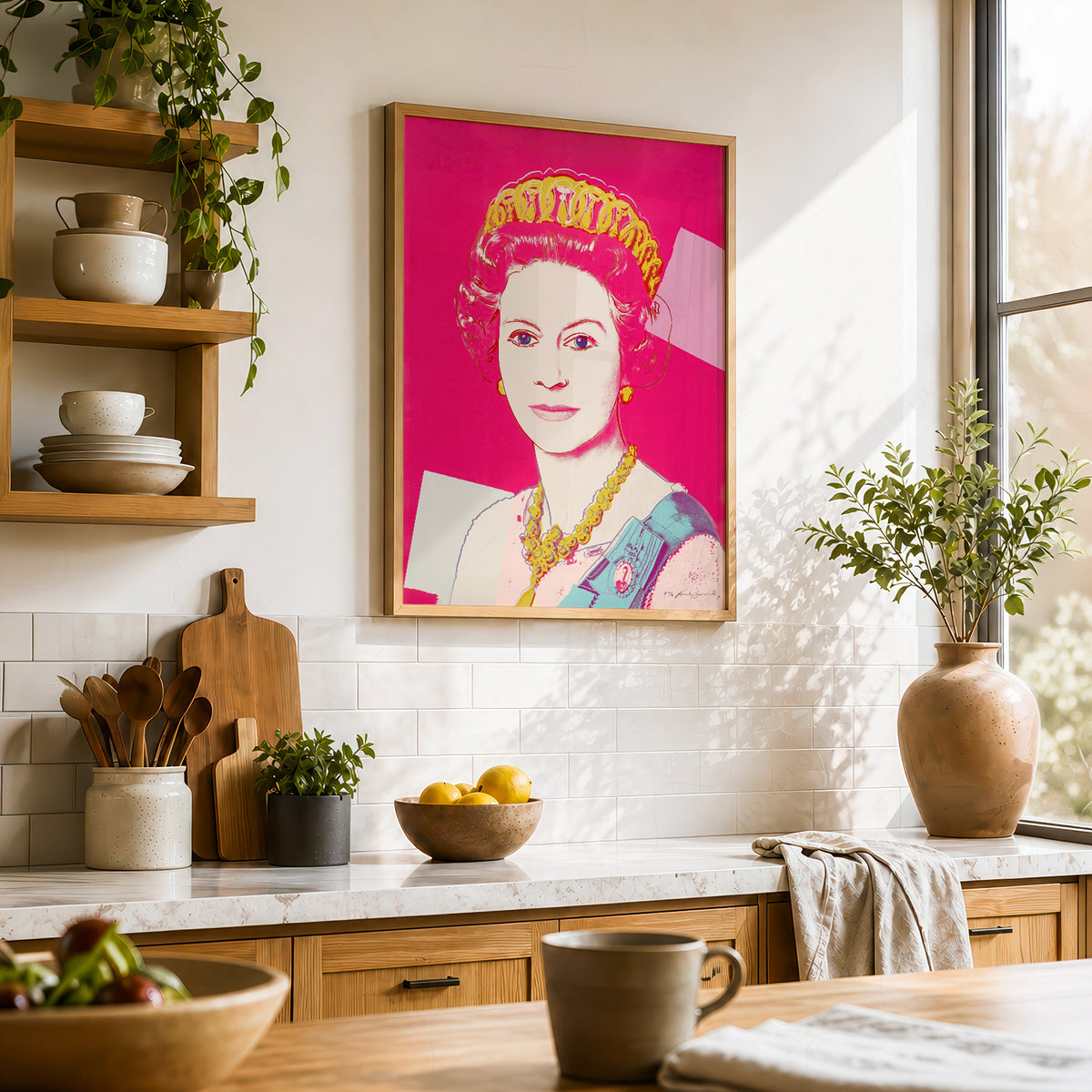 Andy Warhol Queen Elizabeth II Pop Art Print – Bold Modern Wall Art — artwork preview 23