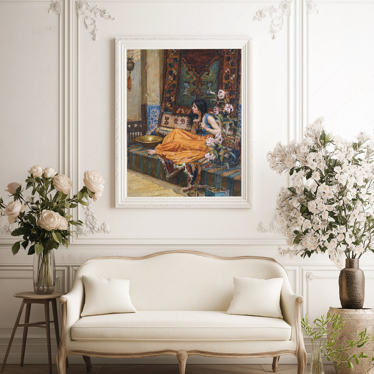 John William Waterhouse In the Harem Art Print — artwork preview 17
