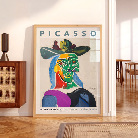 Pablo Picasso Portrait of Dora Maar Art Print – Cubist Wall Art Poster — artwork preview 5