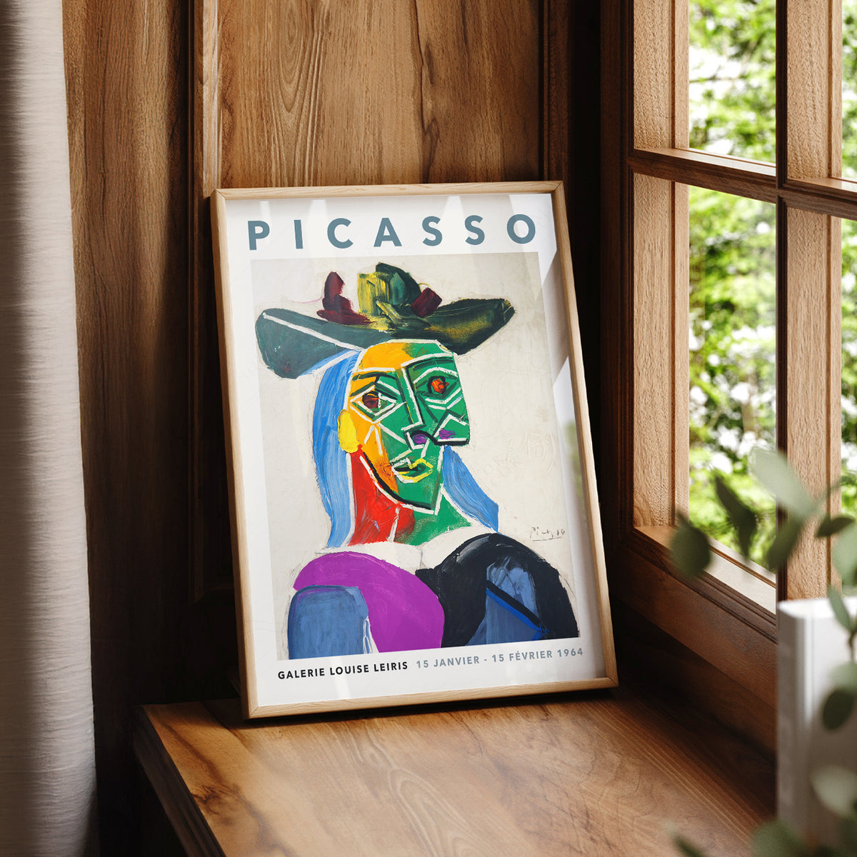 Pablo Picasso Portrait of Dora Maar Art Print – Cubist Wall Art Poster — artwork preview 7