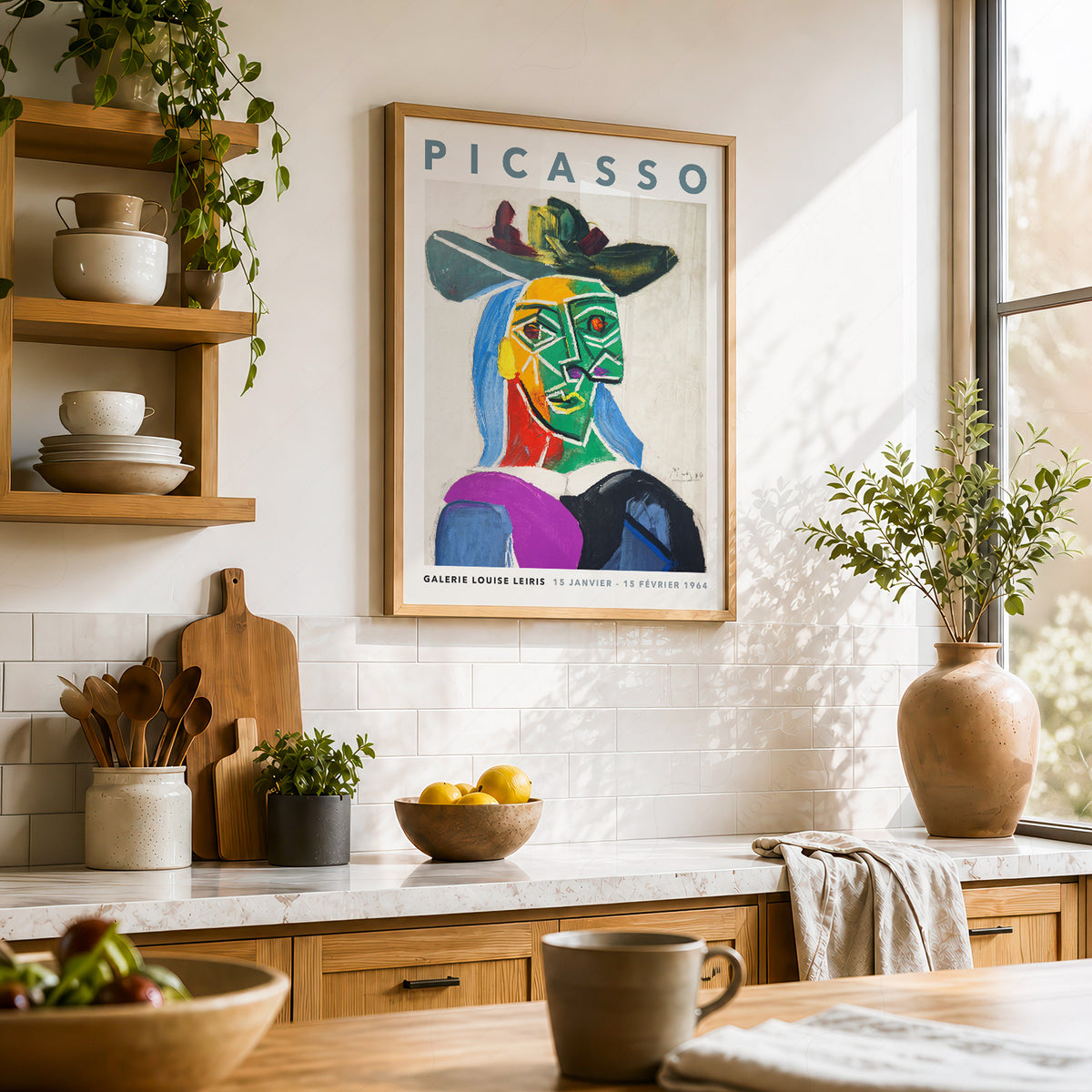 Pablo Picasso Portrait of Dora Maar Art Print – Cubist Wall Art Poster — artwork preview 23