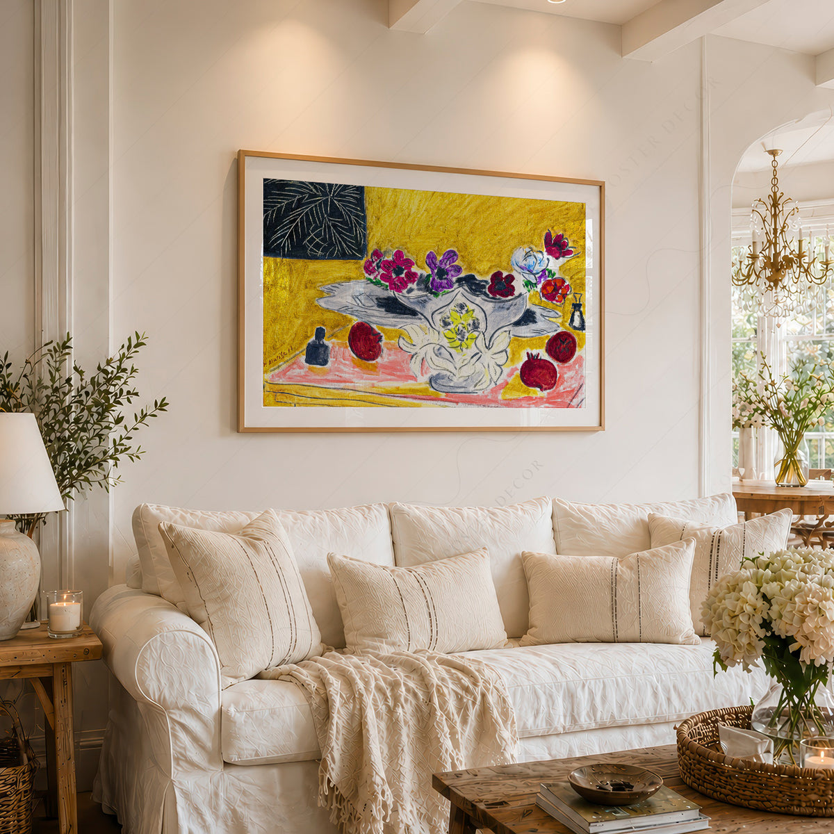 Henri Matisse Anemones and Grenades Art Print – Vibrant Still Life Poster — artwork preview 6