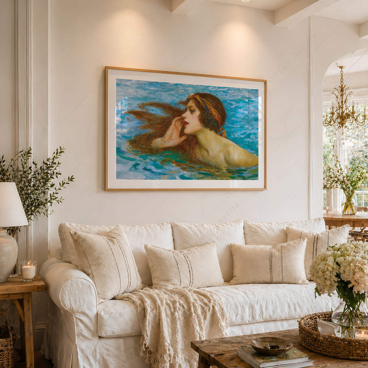 William Henry Margetson A Little Sea Maiden Art Print — artwork preview 6