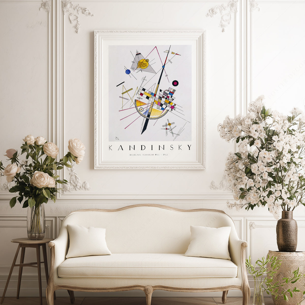 Wassily Kandinsky Geometric Abstract Exhibition Poster Art Print — artwork preview 17