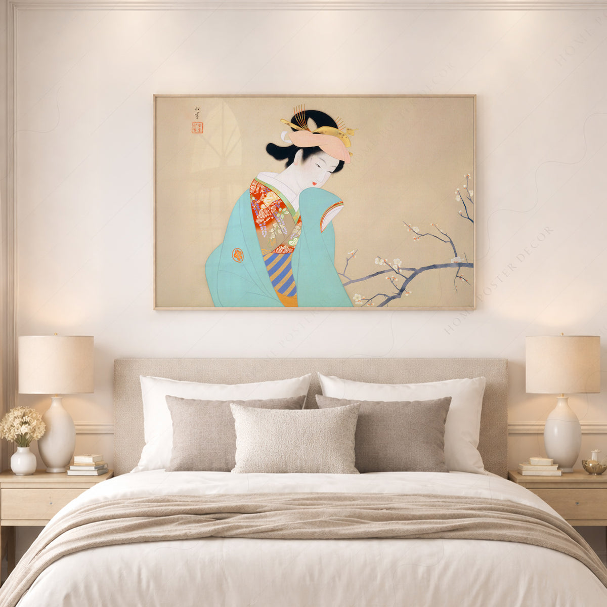 Uemura Shoen Fragrance of Spring Art Print — artwork preview 17