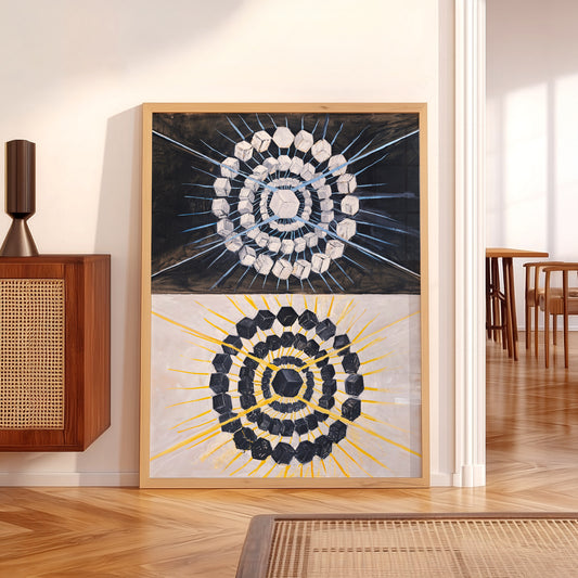 Hilma af Klint Swan Print – Abstract Geometric Wall Art Poster — artwork preview 5